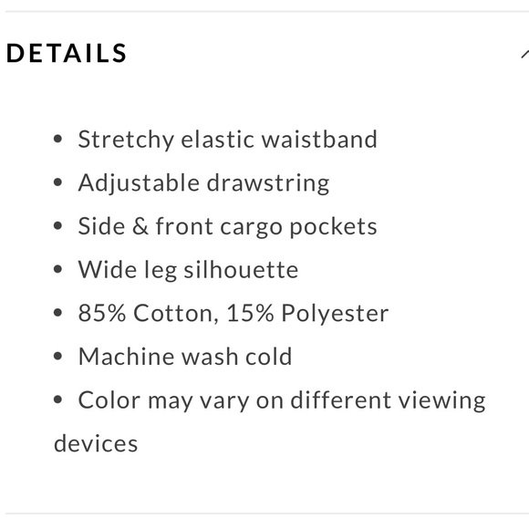 Magnolia Boutique Casual Wide Leg Camo Green drawstring Pants~ - Picture 5 of 6